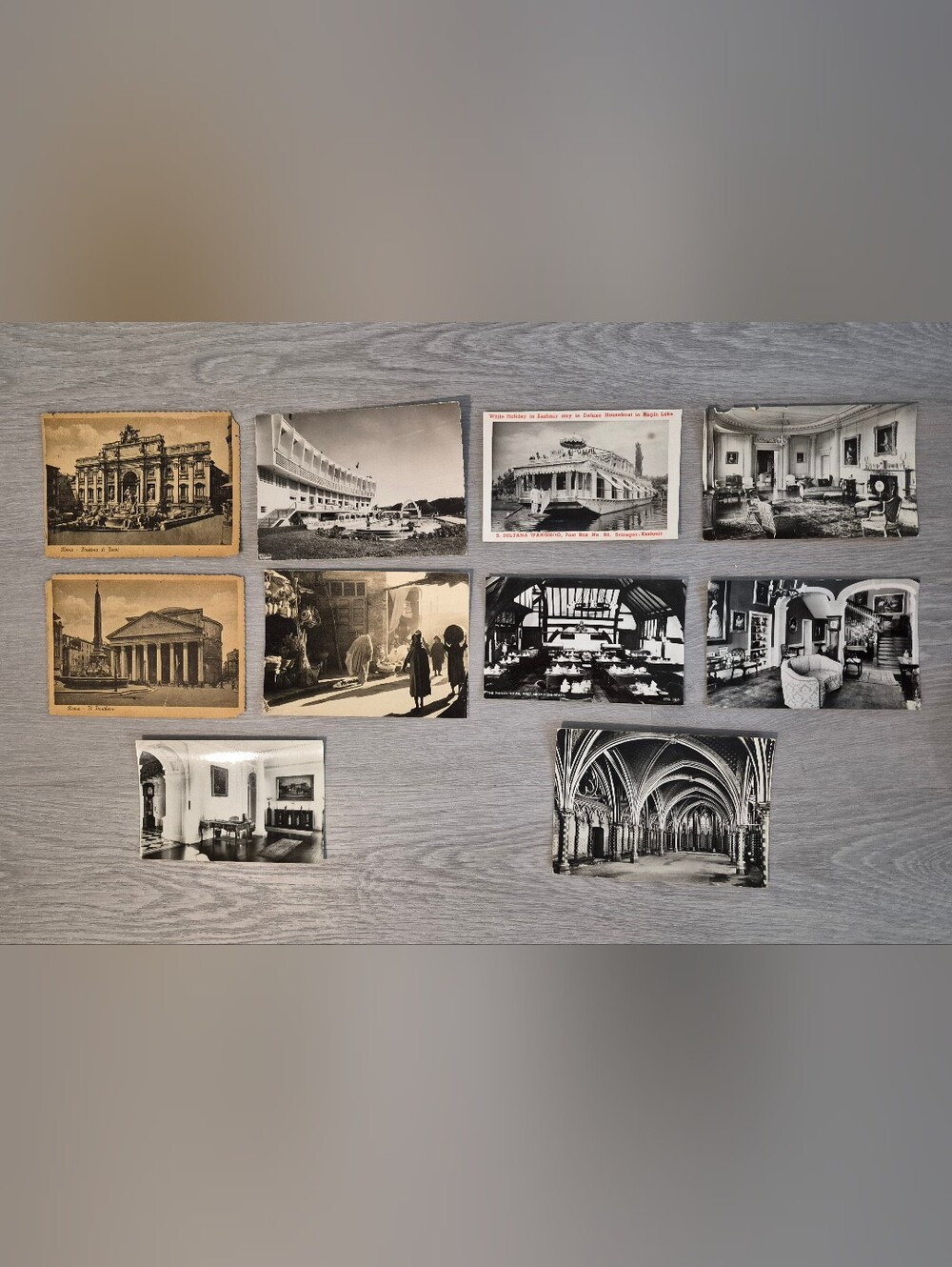 Lot of 10 Vintage Postcards Travel - Unused
